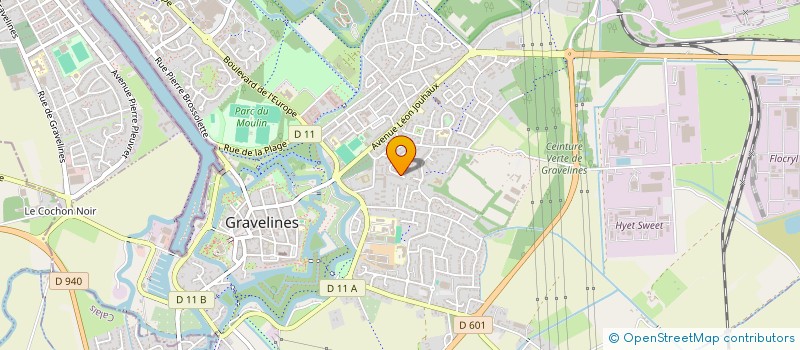 localisation de l'entreprise JL&DS à GRAVELINES