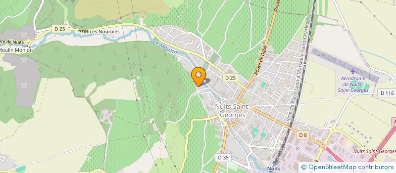 localisation de l'entreprise JL DUFOULEUR à NUITS-SAINT-GEORGES