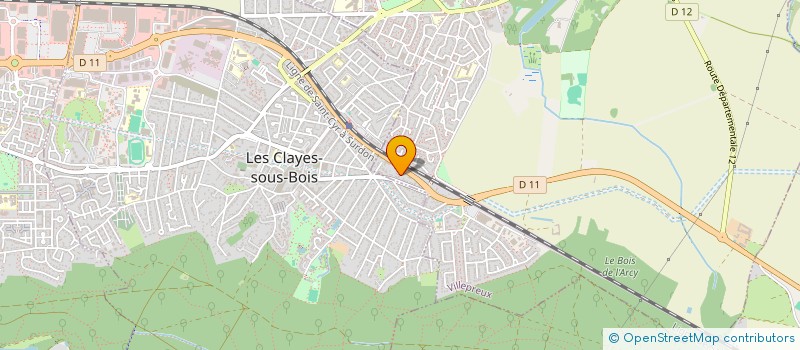 localisation de l'entreprise JL ELEC  VILLEPREUX