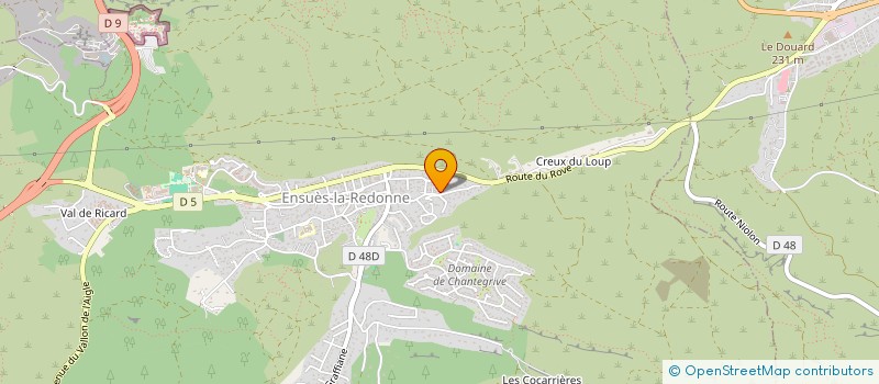 localisation de l'entreprise JL ELEC SERVICES  ENSUES-LA-REDONNE