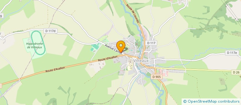 localisation de l'entreprise JL ENERGIE  VITTEAUX