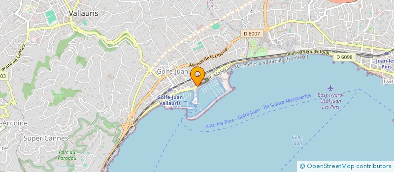 localisation de l'entreprise JL ESTATE  VALLAURIS