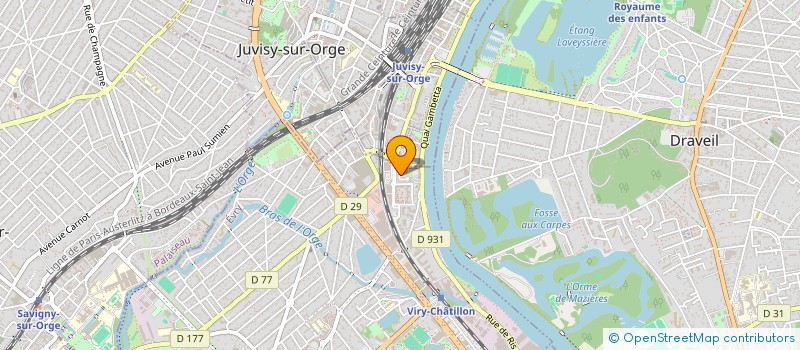 localisation de l'entreprise JL ESTATES à VIRY-CHATILLON