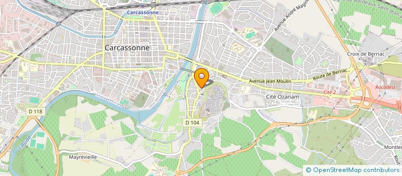 localisation de l'entreprise JL EURL à CARCASSONNE
