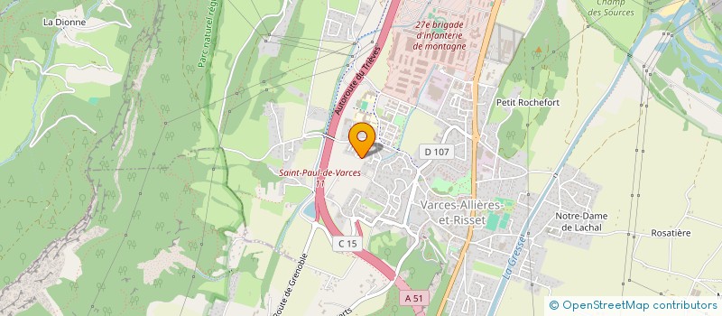 localisation de l'entreprise JL EVENEMENTS RACING  VARCES-ALLIERES-ET-RISSET