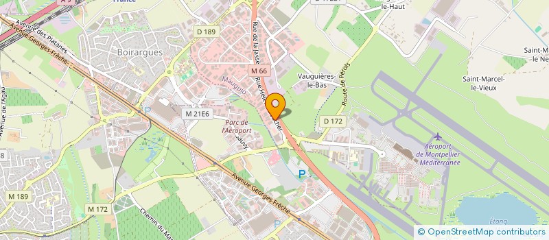 localisation de l'entreprise JL FACADES  MAUGUIO