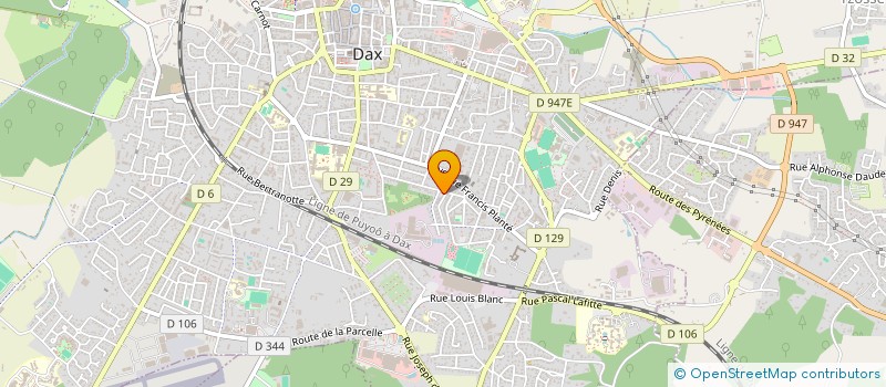 localisation de l'entreprise JL FAURE  DAX
