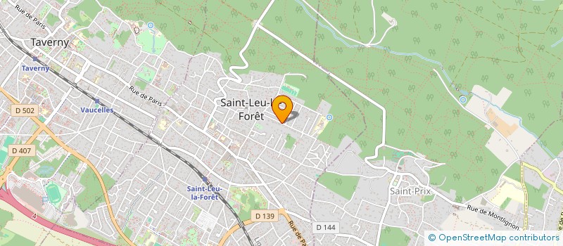 localisation de l'entreprise JL FINANCES  SAINT-LEU-LA-FORET