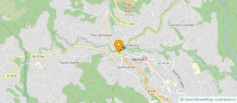 localisation de l'entreprise JL FOOD CHAGALL  VENCE