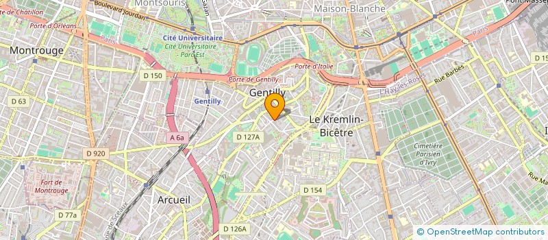 localisation de l'entreprise JL FORMATION à GENTILLY