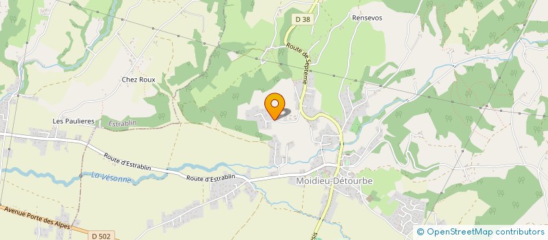 localisation de l'entreprise JL FRANCE  MOIDIEU-DETOURBE