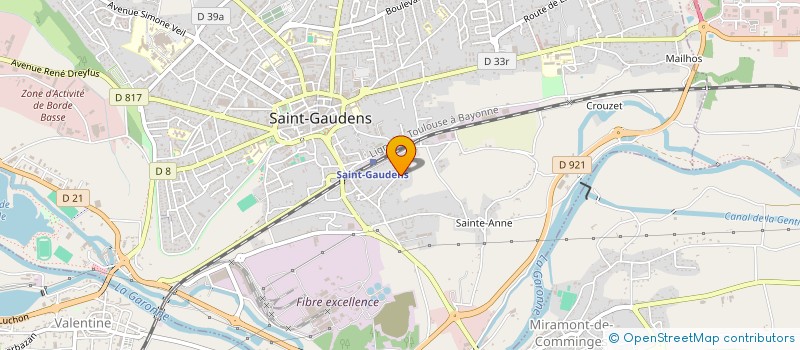 localisation de l'entreprise JL.GD  SAINT-GAUDENS