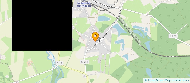 localisation de l'entreprise JL GIGNOUX  LA GUERCHE SUR L AUBOIS