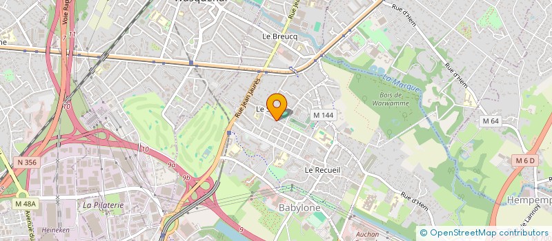 localisation de l'entreprise JL HOME  VILLENEUVE-D'ASCQ