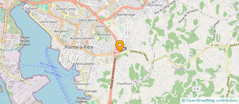 localisation de l'entreprise JL HORIZON  LES ABYMES