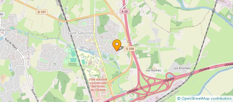 localisation de l'entreprise JL IMMO à SAINT-SATURNIN
