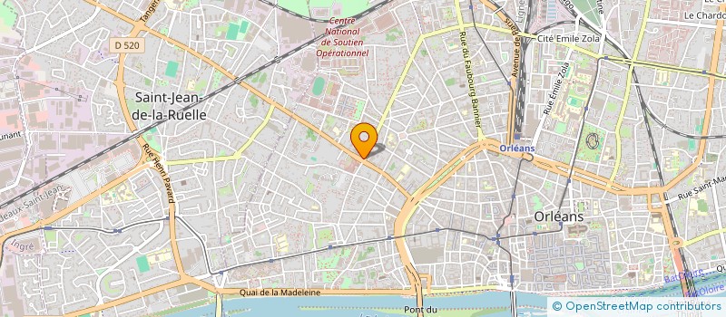 localisation de l'entreprise JL IMMO à ORLEANS