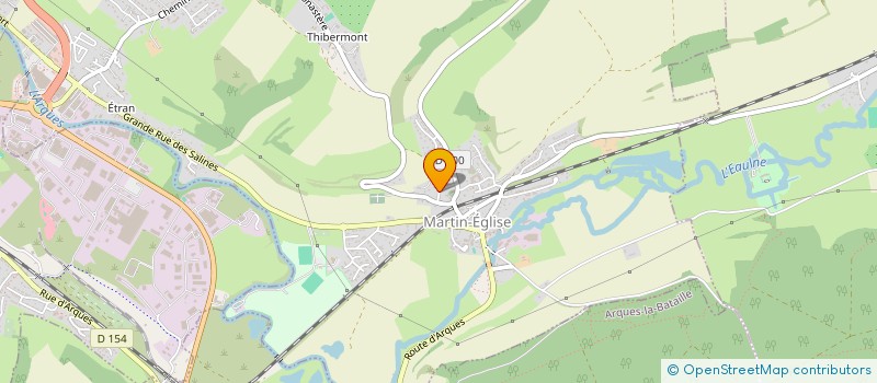 localisation de l'entreprise JL IMMO  MARTIN-EGLISE