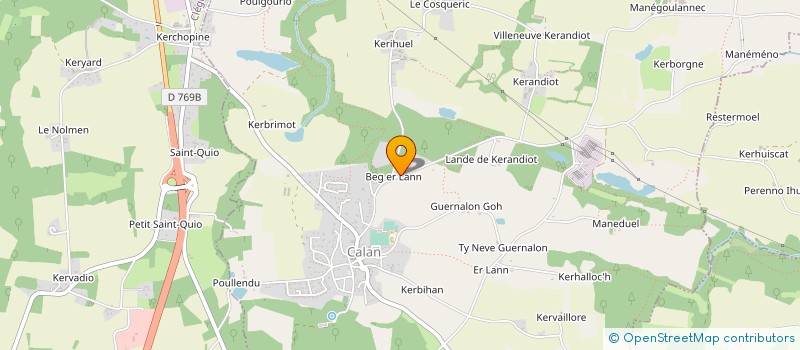 localisation de l'entreprise JL IMMOBILIER  CALAN