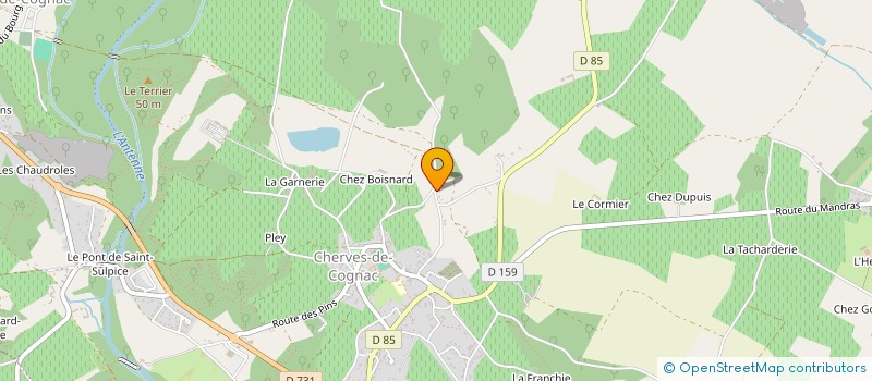 localisation de l'entreprise JL IMMOBILIER  VAL-DE-COGNAC