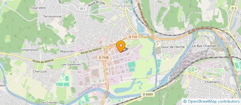 localisation de l'entreprise JL INTERIM  MARSAC-SUR-L'ISLE