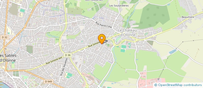 localisation de l'entreprise JL INVEST à LES SABLES D'OLONNE