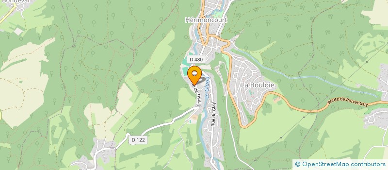 localisation de l'entreprise JL INVEST  HERIMONCOURT