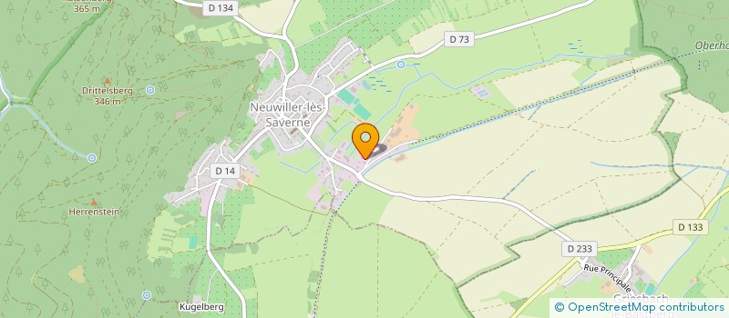 localisation de l'entreprise JL INVEST  NEUWILLER-LES-SAVERNE