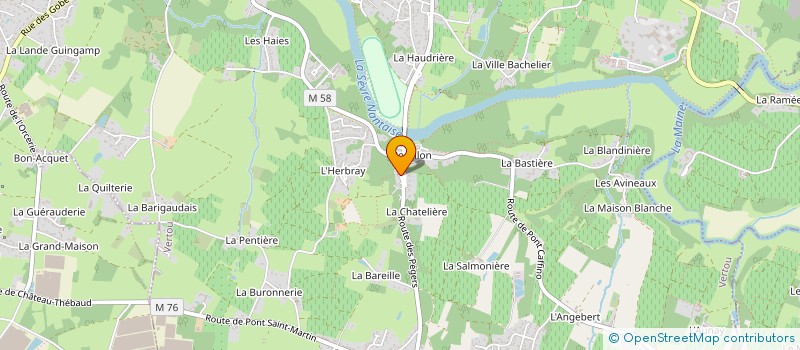 localisation de l'entreprise JL INVESTISSEMENT  VERTOU