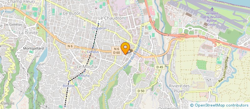 localisation de l'entreprise JL INVESTISSEMENTS à SAINT-DENIS