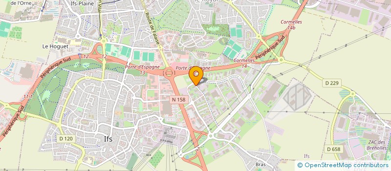 localisation de l'entreprise JL IROISE à IFS