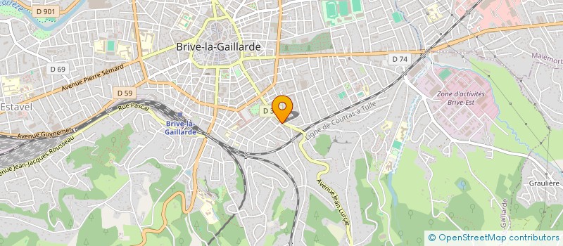 localisation de l'entreprise JL-JVDR à BRIVE-LA-GAILLARDE