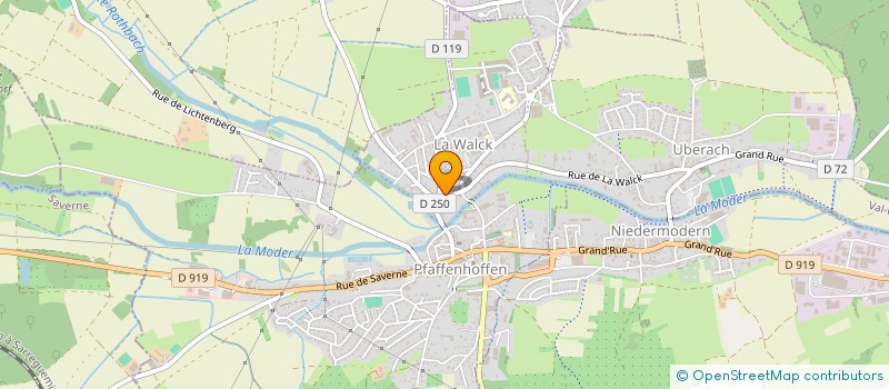 localisation de l'entreprise JL LAVAGE à VAL-DE-MODER