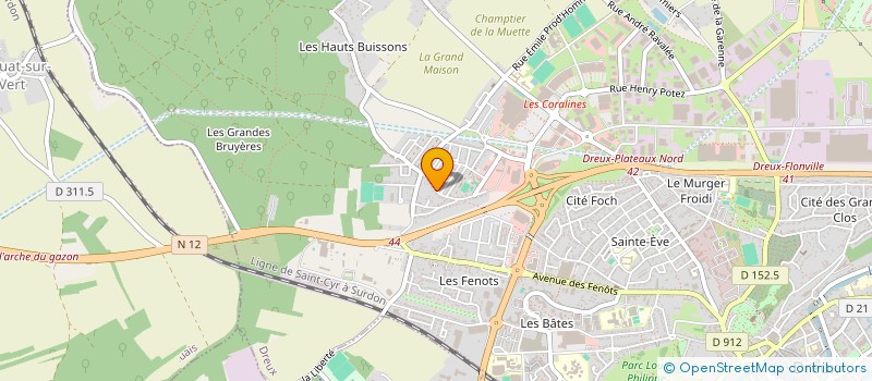 localisation de l'entreprise JL LOCATION à DREUX