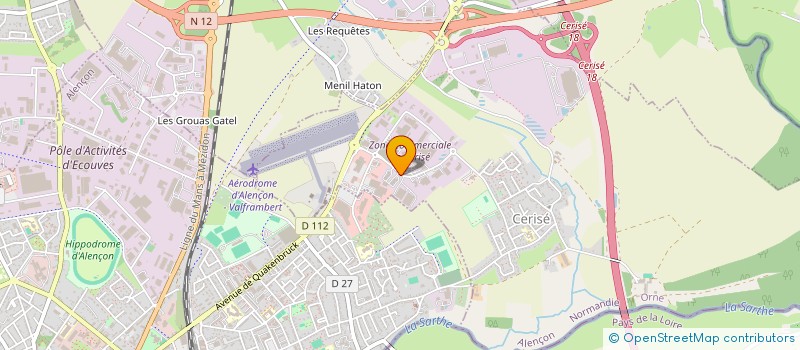 localisation de l'entreprise JL-LOISEL à CERISE