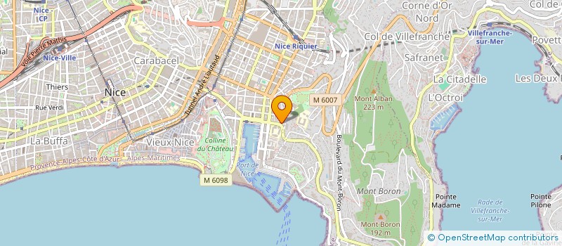 localisation de l'entreprise JL LUINI DECORATION  NICE