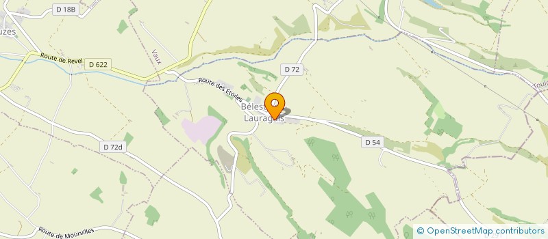 localisation de l'entreprise JL MARKETING  BELESTA-EN-LAURAGAIS