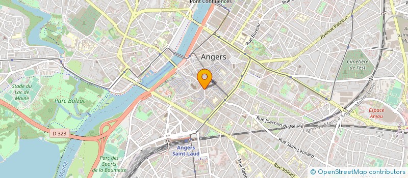 localisation de l'entreprise JL-MC à ANGERS