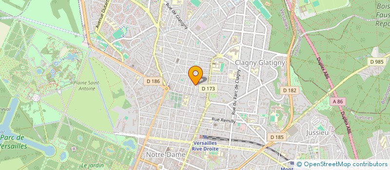 localisation de l'entreprise JL MEDIA  LE CHESNAY-ROCQUENCOURT