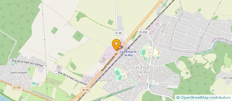 localisation de l'entreprise JL MULTI'RENOV  LES ESSARTS-LE-ROI