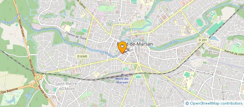 localisation de l'entreprise JL MUSIC à MONT-DE-MARSAN