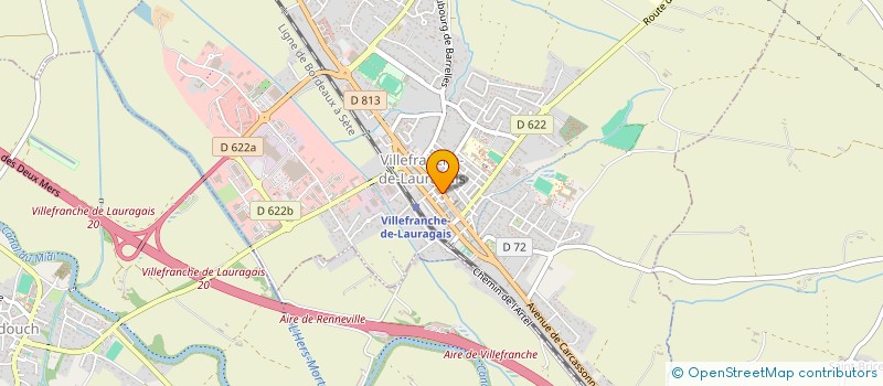 localisation de l'entreprise JL OPTIC SARL à VILLEFRANCHE-DE-LAURAGAIS
