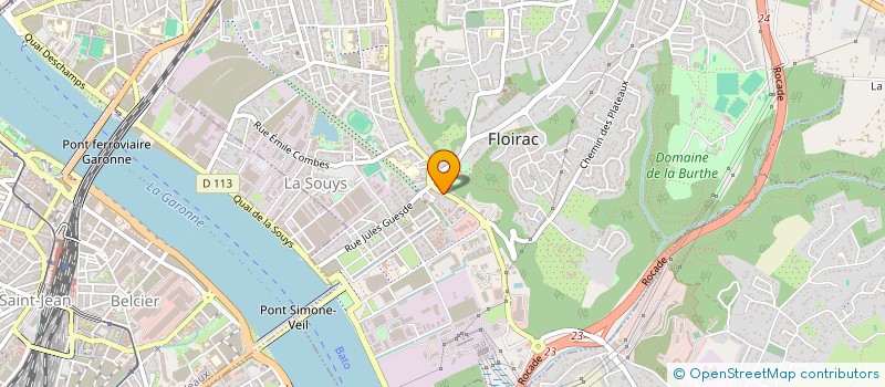 localisation de l'entreprise JL&P à FLOIRAC