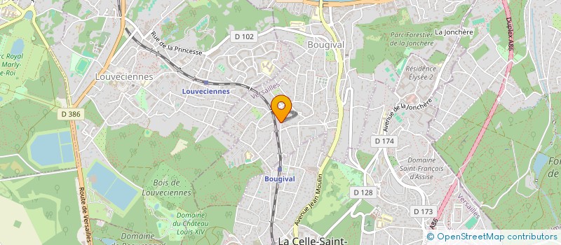 localisation de l'entreprise JL PATRIMOINE à BOUGIVAL