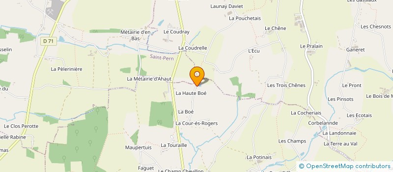 localisation de l'entreprise JL PAYSAGE  IRODOUER