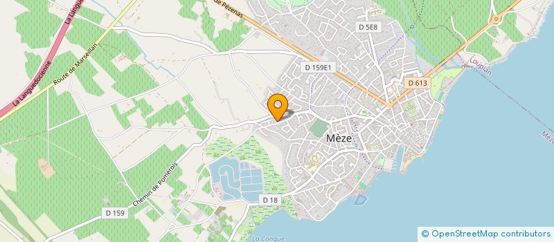 localisation de l'entreprise JL REALISATION à MEZE