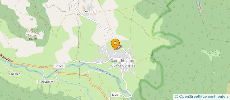 localisation de l'entreprise JL'S AUTOMOBILE  SAINT-ETIENNE-DU-VALDONNEZ