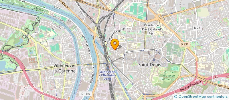 localisation de l'entreprise JL SAINT BONNET ET CIE à SAINT DENIS
