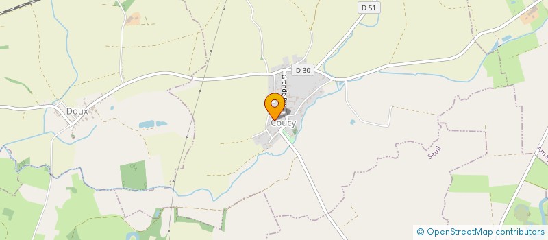 localisation de l'entreprise JL SELLERIE  COUCY