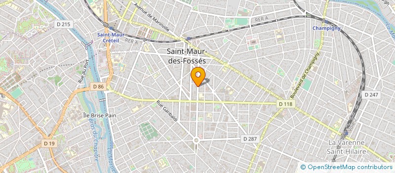 localisation de l'entreprise JL SERVICE à SAINT-MAUR-DES-FOSSES